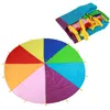 Regenbogen-Fallschirm, Outdoor-Spiel-Fallschirm, Produktbild-Vorschau 6