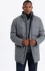Ombre Clothing Pánska zimná bunda Birrissa šedá melanžová L Náhľad obrázku produktu 4