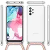 Für Samsung Galaxy A13 - Transparente Handy Hülle mit Kette Produktbild-Vorschau 7