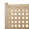 Gartenstühle 2 Stk. Beige Massivholz Akazie und Poly Rattan Produktbild-Vorschau 9