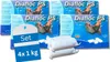 4 x 1 kg Flockkartusche für Pools Produktbild-Vorschau 1