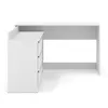 Homlando hoekbureau voor computer, wit, 130 x 120 cm, Productafbeelding-voorbeeld 2