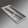 ORGA-BOX II Besteckeinsatz grau 462 x 205 mm für 30 cm Produktbild-Vorschau 2