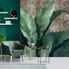 Fototapete Blätter Abstrakt - Tapete Wohnzimmer - 300x210 Produktbild-Vorschau 2