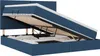 vidaXL Bett mit Stauraum und LED mit LED Blau 160 x 200 cm Produktbild-Vorschau 1