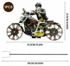 Wodoodporna dzwonek wiatrowy do motocykla z czaszką Podgląd zdjęcia produktu 2