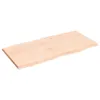 vidaXL Tischplatte 80x40x2 cm Massivholz Eiche Unbehandelt Produktbild-Vorschau 3