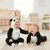 Onesie Kigurumi Romper Schlafanzug Kostüm für Baby Panda: Produktbild-Vorschau 2