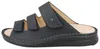 Mulo da uomo Finn Comfort Mataro, in pelle, blu scuro, Anteprima dell’immagine prodotto 2