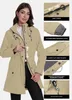 ATLASLAVA Regenjacke Damen Lang Wasserdicht Atmungsaktiv Produktbild-Vorschau 5