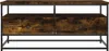 vidaXL Konferenčný stolík Smoked Oak 100x51x45 cm Náhľad obrázku produktu 4