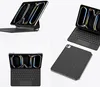 A collage of four images showing an iPad Pro with a Dux Ducis keyboard case from different angles. Anteprima dell’immagine prodotto