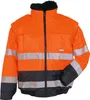 Planam Warnschutz Comfortjacke 2046 Gr. 5XL orange/marine Produktbild-Vorschau 12