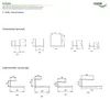 Einfassprofile PVC weiß 2m - H / U & Winkel Produktbild-Vorschau 3