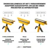 CRAFTMAKER Roller X-Stand 3-in-1 – Produktbild-Vorschau 4