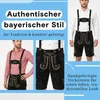 kurze Trachtenlederhose Toni Lederhosen mit Hosenträger, Produktbild-Vorschau 6