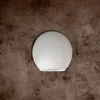 2er-Set Ersatzglas Lampenschirm Weiß – Rundes Lampenglas Produktbild-Vorschau 5