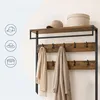 Relaxdays Garderobekast, schoenenrek, 2 lades, stang, 10 Productafbeelding-voorbeeld 8