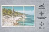 MuchoWow® Schreibtischunterlage Aussicht - Meer - Strand Produktbild-Vorschau 2