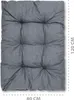 Polštář z palety Venkovní polštář Polštář na sezení 80x120 Náhled obrázku produktu 3