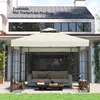 Toile de rechange Outsunny pour pavillon 3 x 3 m, toile de Voir les images du produit 8