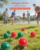 VEVOR Boccia Set mit 8 Harzkugeln (107 mm) & Kügelchen Produktbild-Vorschau 2