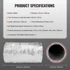 Product specifications and images of a flexible duct. Anteprima dell’immagine prodotto