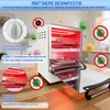 Autoklav-Sterilisator 12 L, 1000 W, Infrarot, 250 °C Productafbeelding-voorbeeld