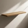 Mensola in rovere massiccio con bordo dritto 60x15x2,5 cm, Anteprima dell’immagine prodotto 3