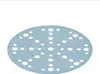 A circular sanding disc with multiple holes arranged in a radial pattern, shown against a white background. Náhľad obrázku produktu