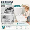 WC Kindersicherung 2er Set, Toilettenschloss für Produktbild-Vorschau 7