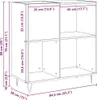 vidaXL Skříňka na desky s policí Artisan dub 85 x 38 x 89 Náhled obrázku produktu 7