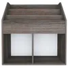 vidaXL Kinder-Bücherregal Grau Sonoma-Eiche 71x30x78,5cm Produktbild-Vorschau 4