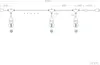 Set Girlande Waterproof 5.5m Weiss+ 8 LED-Glühbirnen E27 Produktbild-Vorschau 8