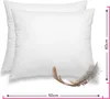 2 Stück / 2er Set Federkissen 100% Federn 40x50 - 450g Produktbild-Vorschau 2