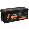 24V 100Ah LiFePO4 Batterie mit BMS 2560Wh Stromspeicher für Produktbild-Vorschau 1