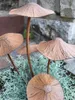 Topfstecker 5er Pilz-Gruppe, Edelrostoptik 3D, klein Produktbild-Vorschau 4