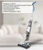 A wet dry vacuum cleaner is shown standing on a floor with a blurred background of a room. Produktbild-Vorschau