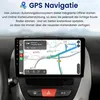 10” Carplay Android 15 Autoradio Für Peugeot 107 Citroen C1 Produktbild-Vorschau 4
