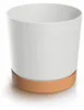 Prosperplast s.r.o. Vaso da fiori TUBO PM 17,8 cm, bianco Anteprima dell’immagine prodotto 3