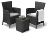 Keter Set de meubles de balcon Iowa, coussins d'assise Voir les images du produit 23