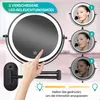 Schminkspiegel mit LED-Beleuchtung – 7-Fache Vergrößerung – Produktbild-Vorschau 6