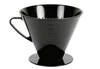 Kaffeehandfilter 1x6 mit 2 Lchern schwarz Produktbild-Vorschau 1