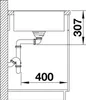BLANCO AXIA III 5 S-F, SILGRANIT® PuraDur®, weiß, Produktbild-Vorschau 5