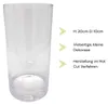 Dekoglas Vase ZYLINDER H. 20cm D. 10cm Glas klar Rudolph Produktbild-Vorschau 5