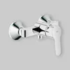 Einhand-Brausebatterie BAUEDGE DN 15 chrom Produktbild-Vorschau 2