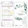 Paarkalender 2027 Olive 21x42 cm 3 Spalten Sticker-Spalte Produktbild-Vorschau 1