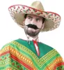 Erwachsenenkostüm Poncho in Grün Mexiko (XL) Produktbild-Vorschau 3