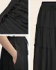 ASKSA Damen Elegant Maxirock Elastische Hohe Waist Rock Produktbild-Vorschau 5