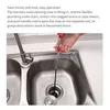 Sanitární odtokový had ucpané odtoky had Auger odstraňovač Náhled obrázku produktu 4